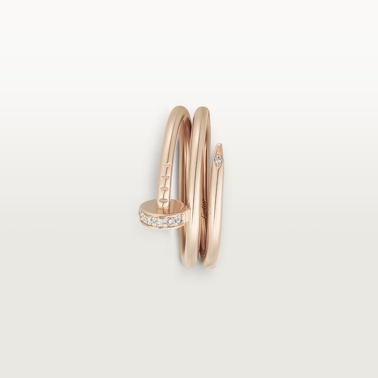 18K Gold Diamonds Juste un Clou Ring
