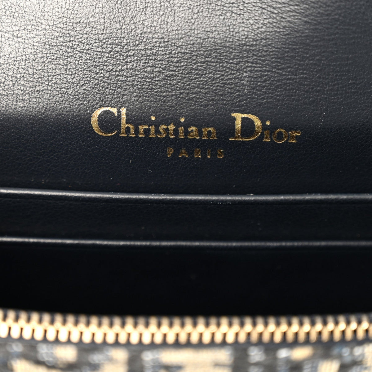 Christian Dior Oblique Saddle Belt Bag Blue
