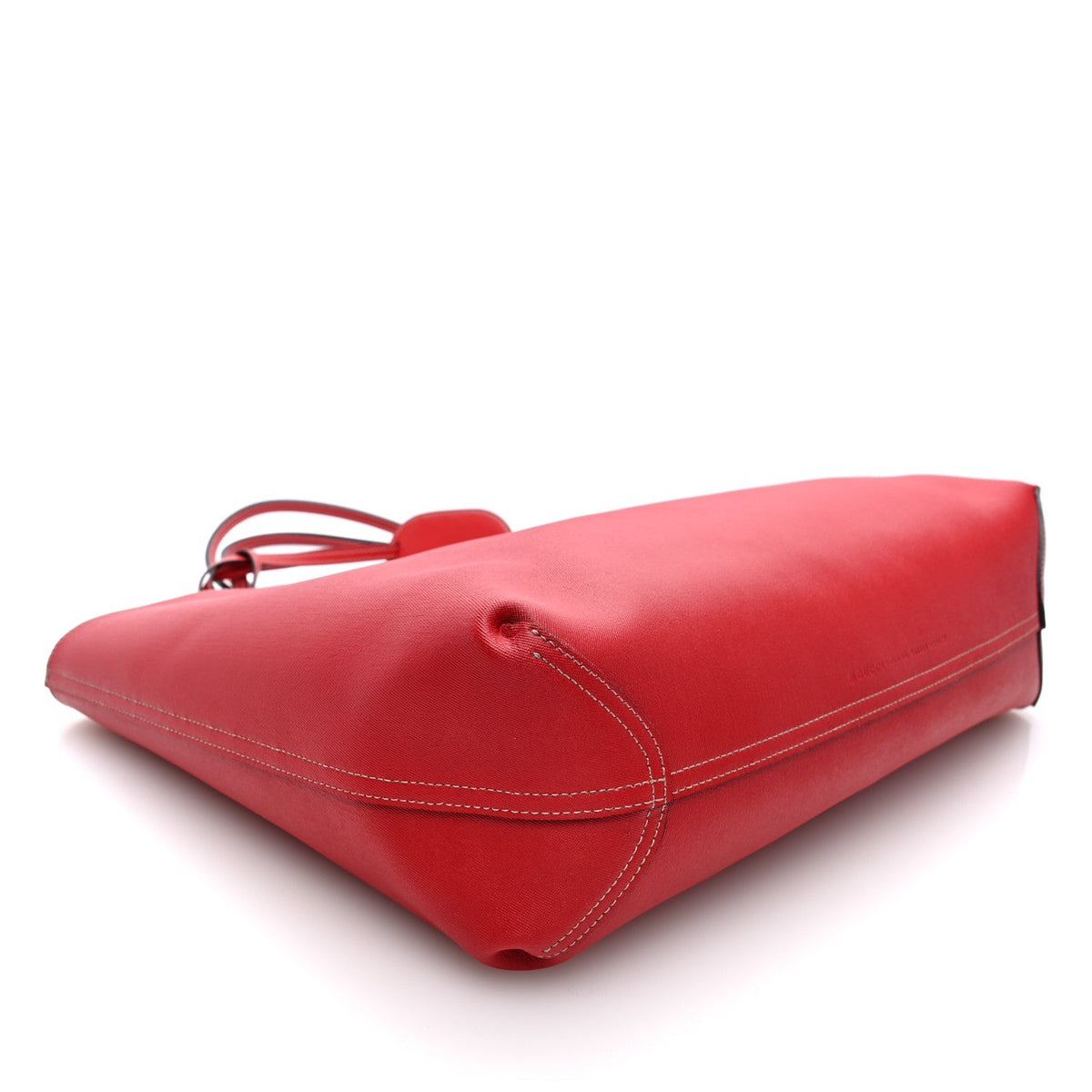 Gucci GG Supreme Monogram Medium Reversible Tote Beige Red