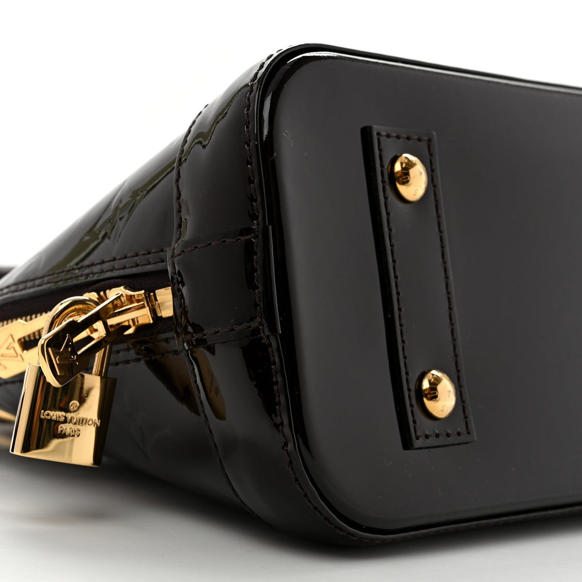 Louis Vuitton Vernis Alma BB Amarante