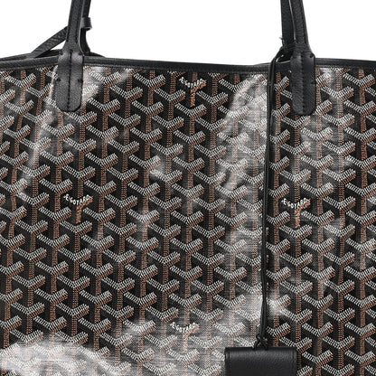 Goyard Goyardine Saint Louis GM Tote Bag Black
