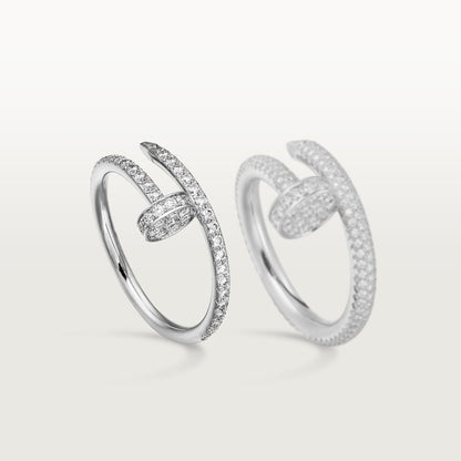 18K Gold Diamonds Juste un Clou Ring