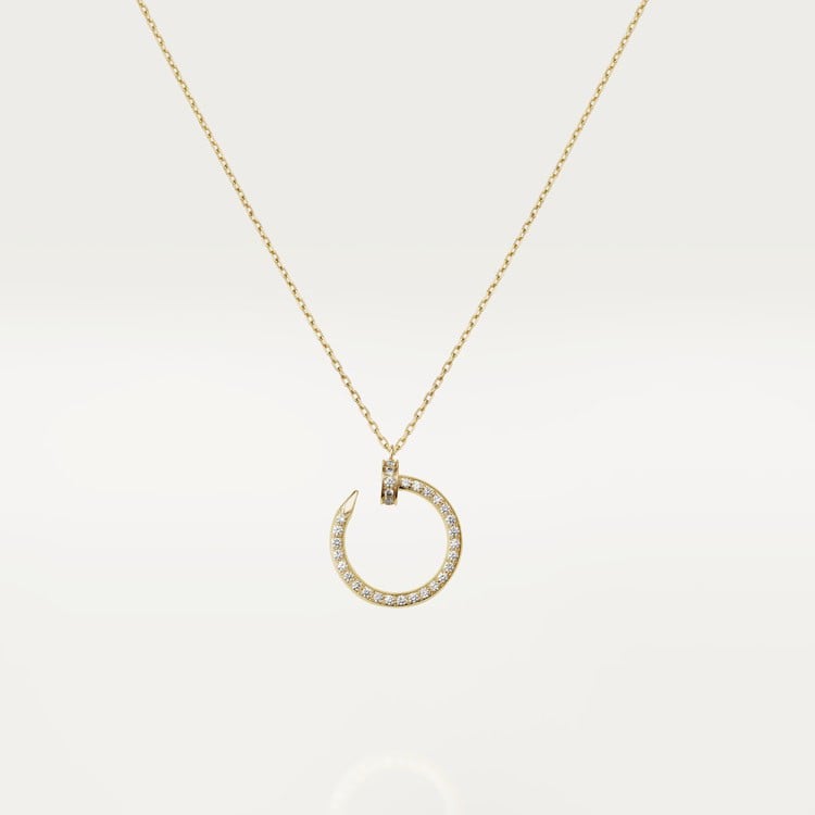 18K Gold Diamond Juste Un Clou Necklace