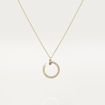 18K Gold Diamond Juste Un Clou Necklace