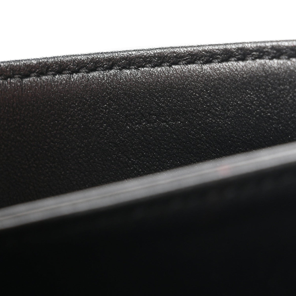 Celine Shiny Calfskin Teen Triomphe Black