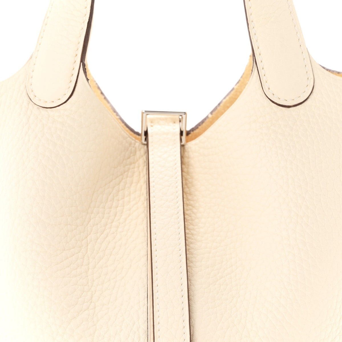 Hermes Taurillon Clemence Picotin Lock 18 PM Bag Nata
