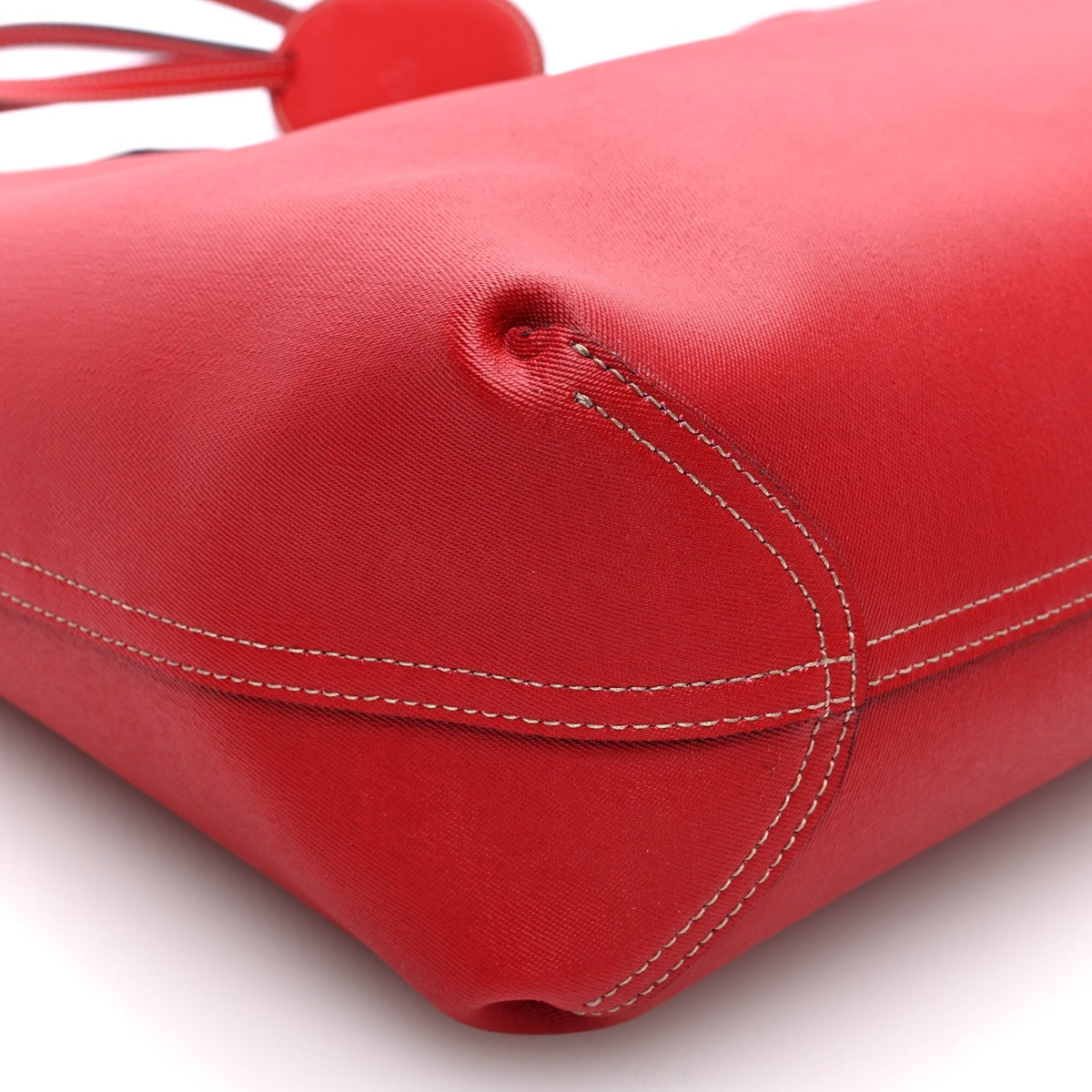Gucci GG Supreme Monogram Medium Reversible Tote Beige Red