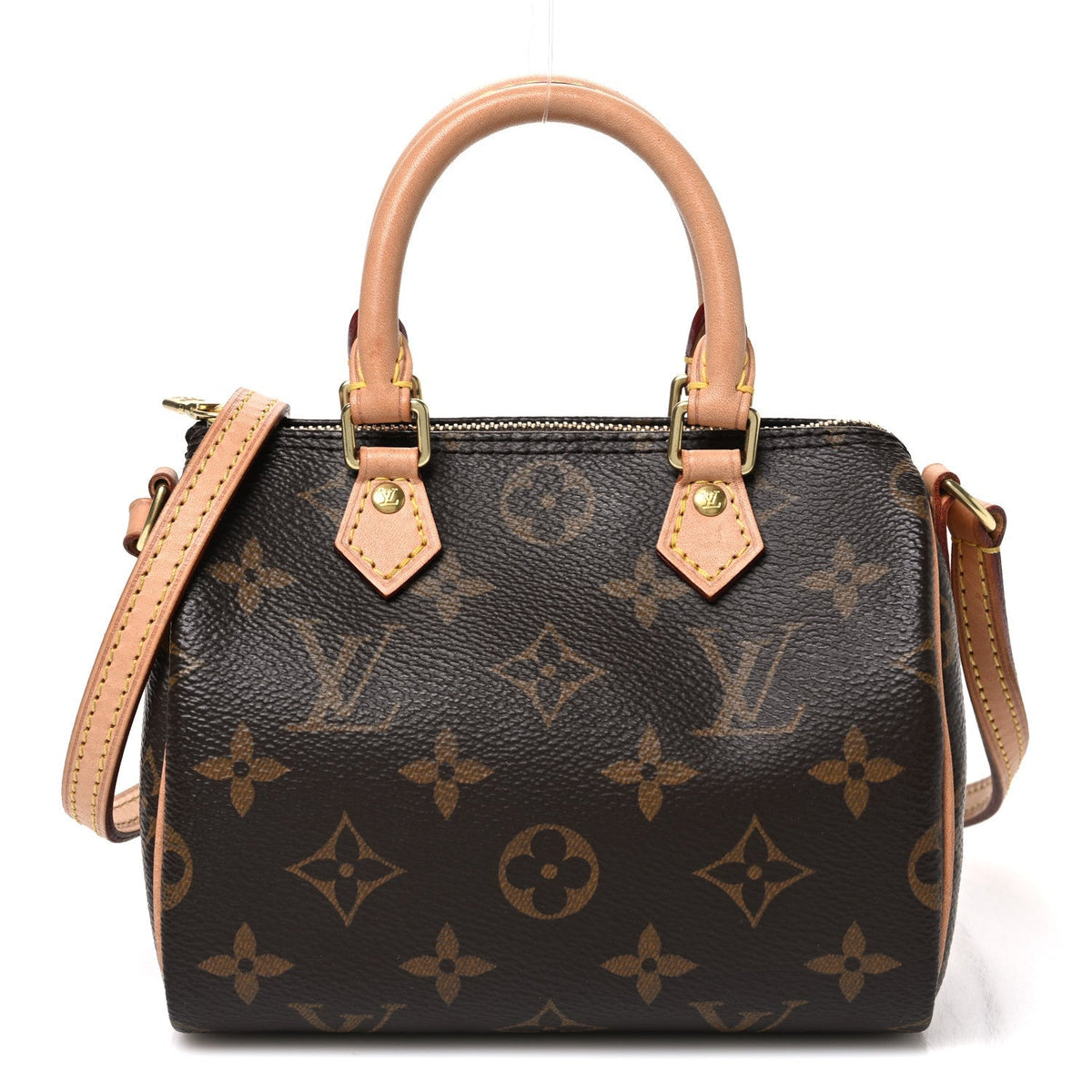 Louis Vuitton Monogram Canvas Nano Speedy Brown M61252