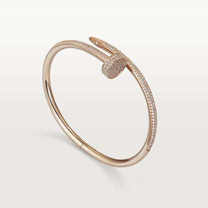 18K Gold Diamonds Juste un Clou Bracelet
