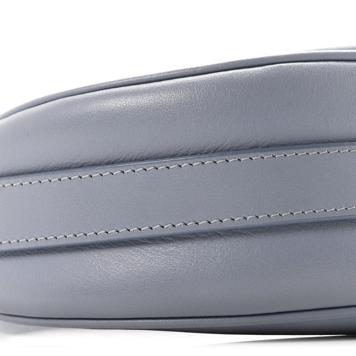 Celine Smooth Calfskin Medium Strap Ava Shoulder Bag Arctic Blue