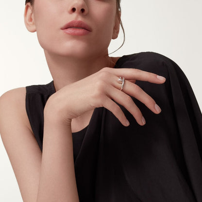 18K Gold Diamonds Cartier Juste un Clou Ring