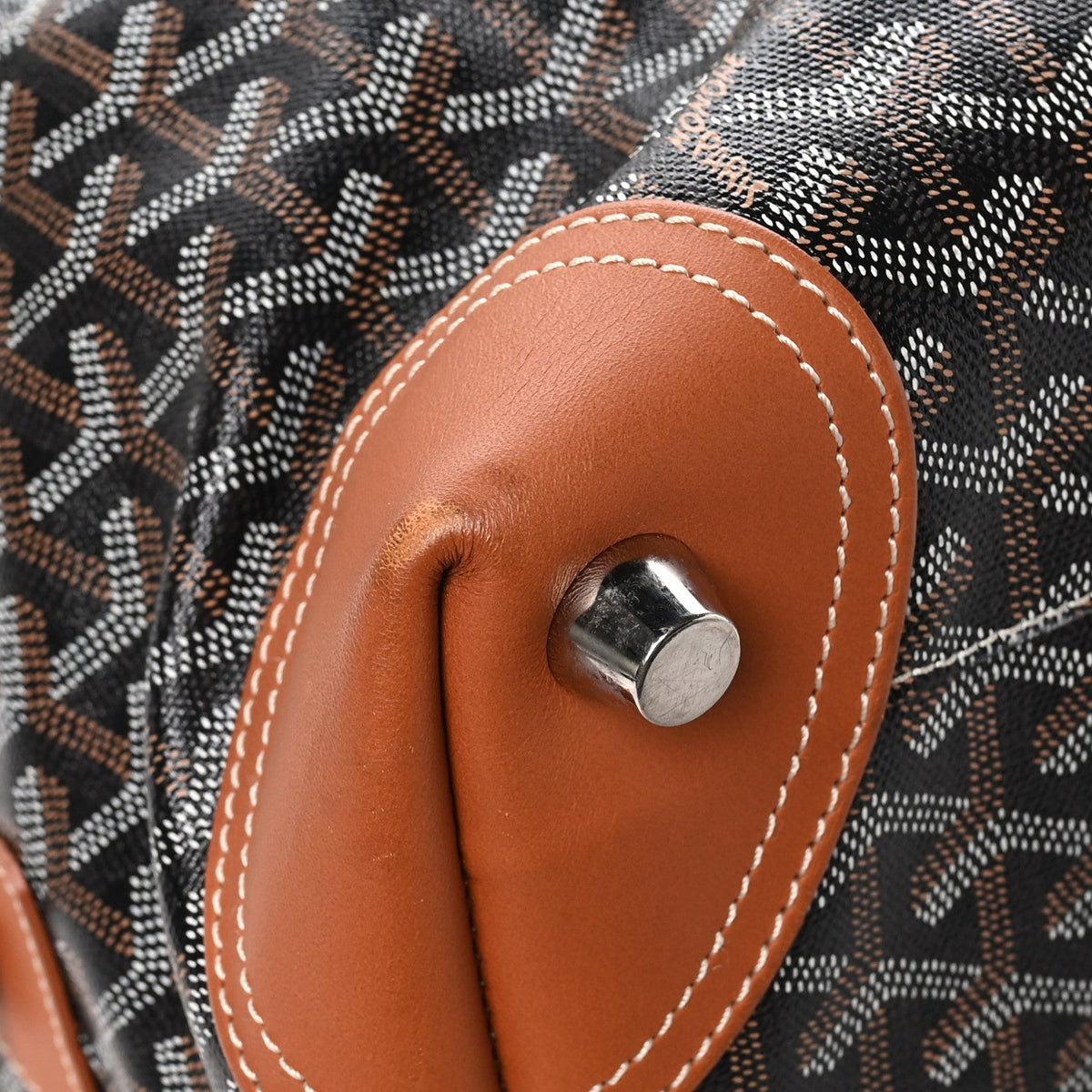 Goyard Goyardine Boeing 45 Black Gold