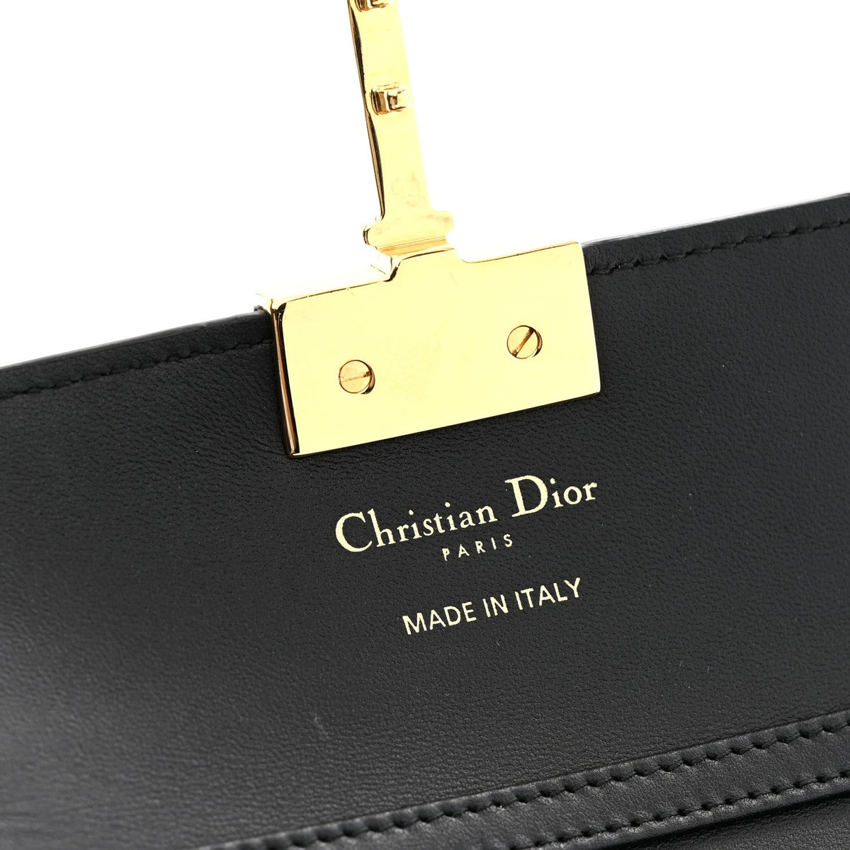 Christian Dior Smooth Calfskin Miss Montaigne Mini Flap Black 1983436