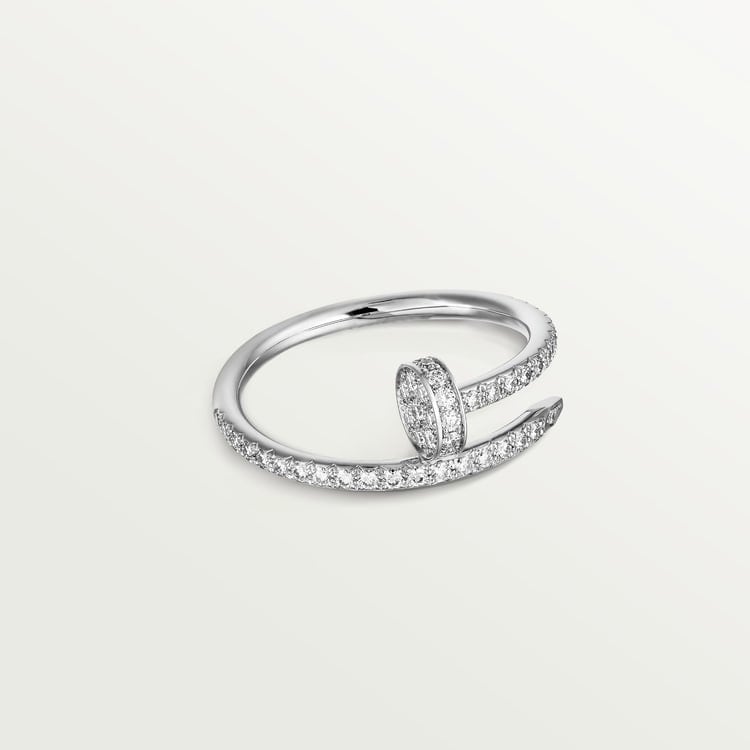 18K Gold Diamond Cartier Juste un Clou Ring