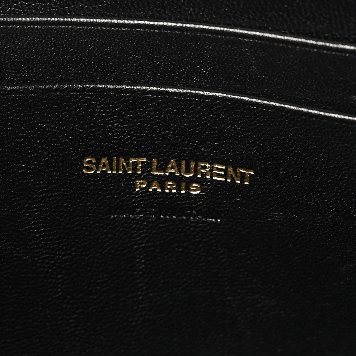Saint Laurent Grain De Poudre Matelasse Monogram Mini Lou Camera Bag Black