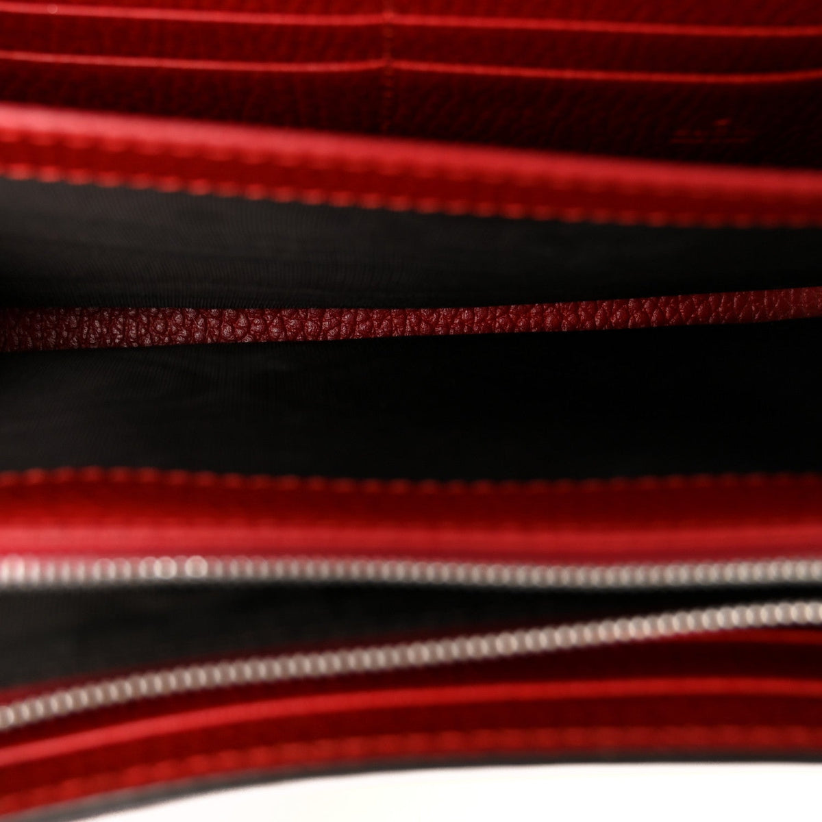 Gucci Calfskin Mini Dionysus Chain Wallet Hibiscus Red