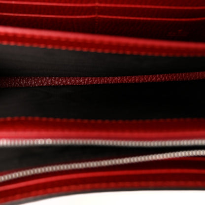 Gucci Calfskin Mini Dionysus Chain Wallet Hibiscus Red