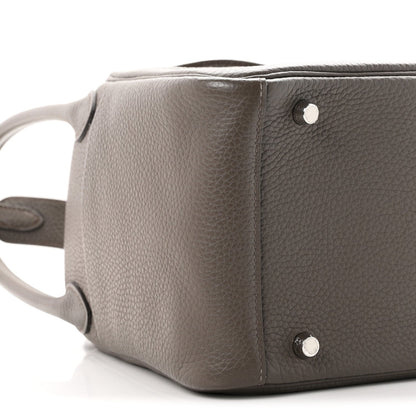 Hermes Taurillon Clemence Lindy 30 Etain