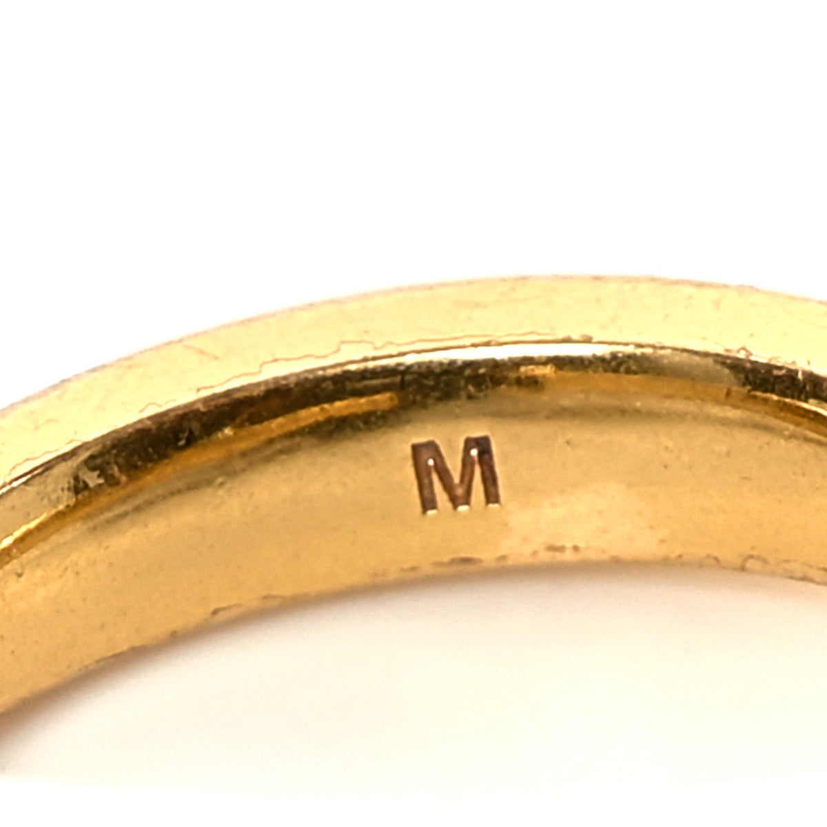 Christian Dior Metal Tribales New Look Ring Black Gold 6