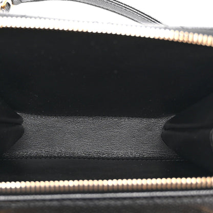 Chanel Caviar Quilted Mini Pick Me Up Vanity Case Black 1976675