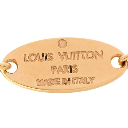 Louis Vuitton Metal Fall In Love Necklace Gold