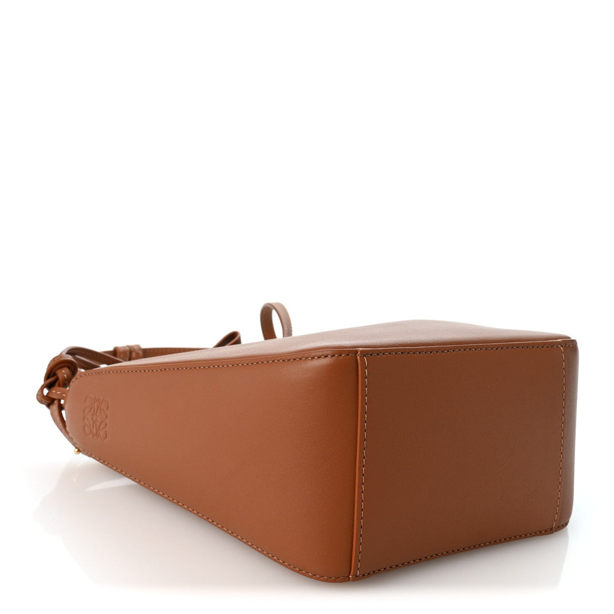 Loewe Calfskin Mini Hammock Hobo Tan