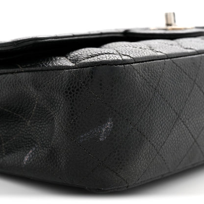 Chanel Caviar Quilted Medium Double Flap Bag Black 1983939