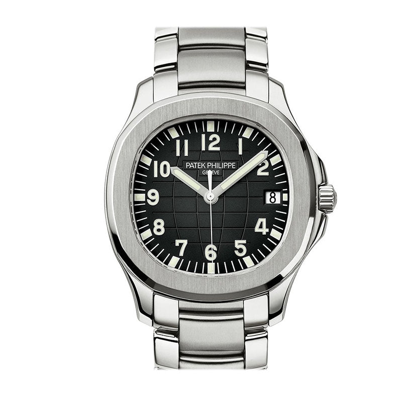 P. Philippe Aquanaut Black Dial Stainless Steel Automatic Men's Watch 5167-1A 5167/1A