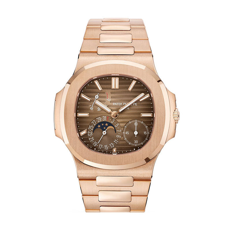P. Philippe Nautilus Moon Phase Rose Gold Watch 5712/1R-001 5712/1R