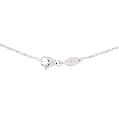 Roberto Coin 18K White Gold Diamond Drop Pendant Necklace
