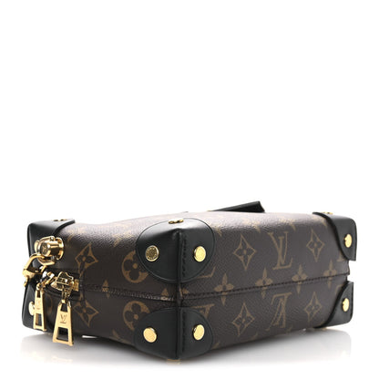 Louis Vuitton Monogram Petite Malle Souple Black