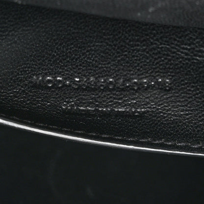 Saint Laurent Suede Le Monogramme Satchel Black