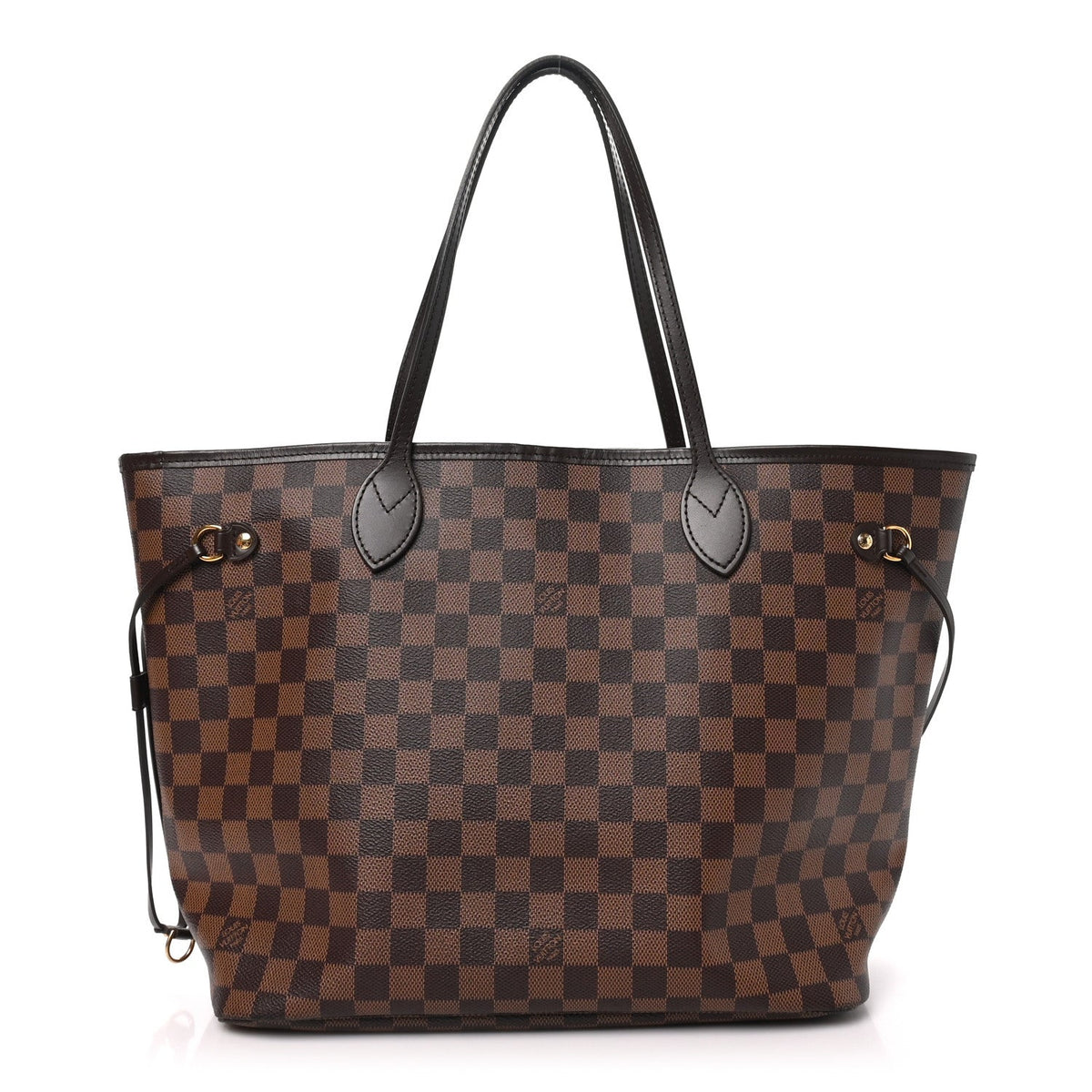 Louis Vuitton Damier Ebene Canvas Neo Neverfull MM Tote Bag Brown