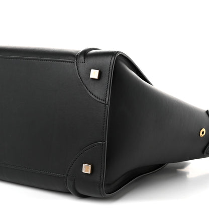 Celine Smooth Calfskin Mini Luggage Black 1943259