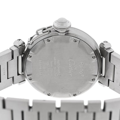 Cartier Stainless Steel 35mm Pasha C Watch White