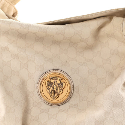 Gucci Monogram Medium Hysteria Tote Off White
