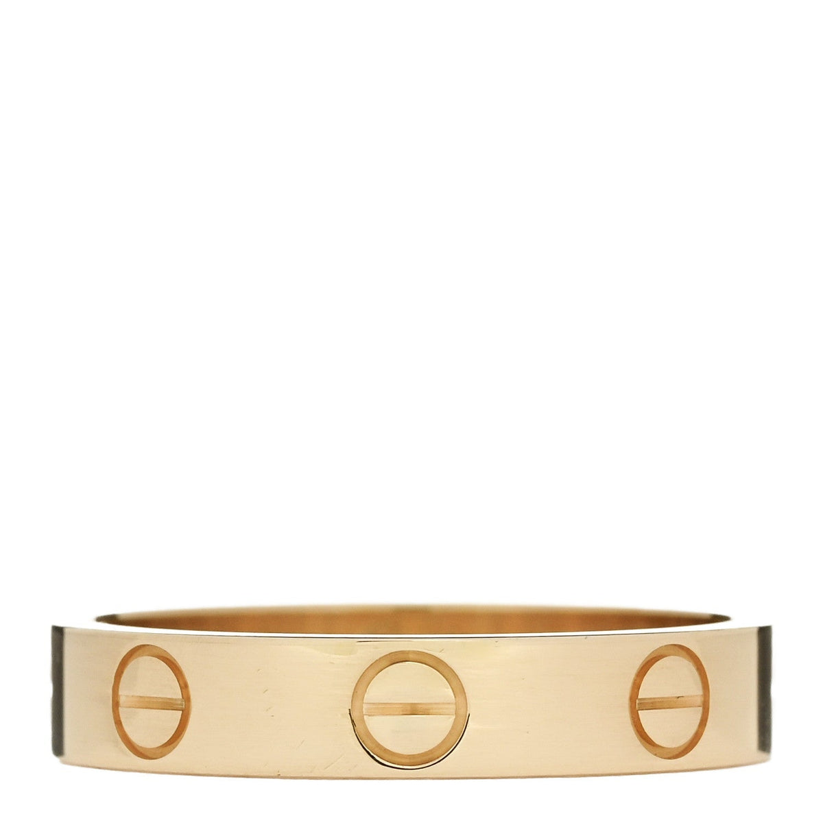 Cartier 18K Yellow Gold 3.5mm LOVE Wedding Band Ring 52 6