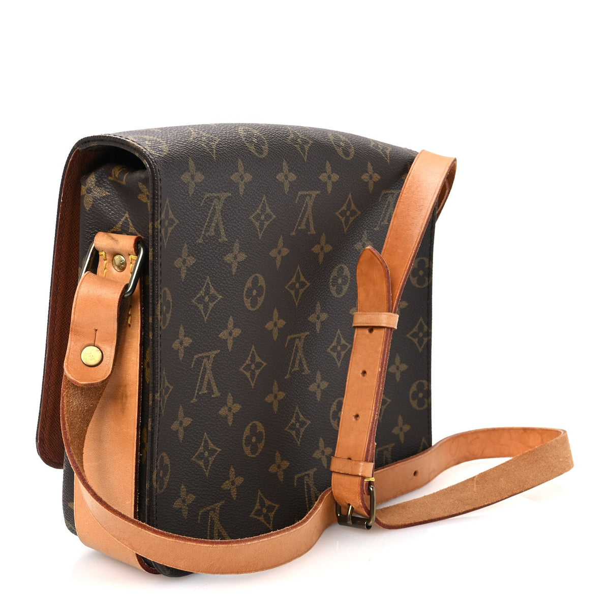 Louis Vuitton Monogram Cartouchiere 26 Brown 1964387