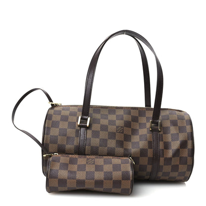 Louis Vuitton Damier Ebene Papillon 30 Brown