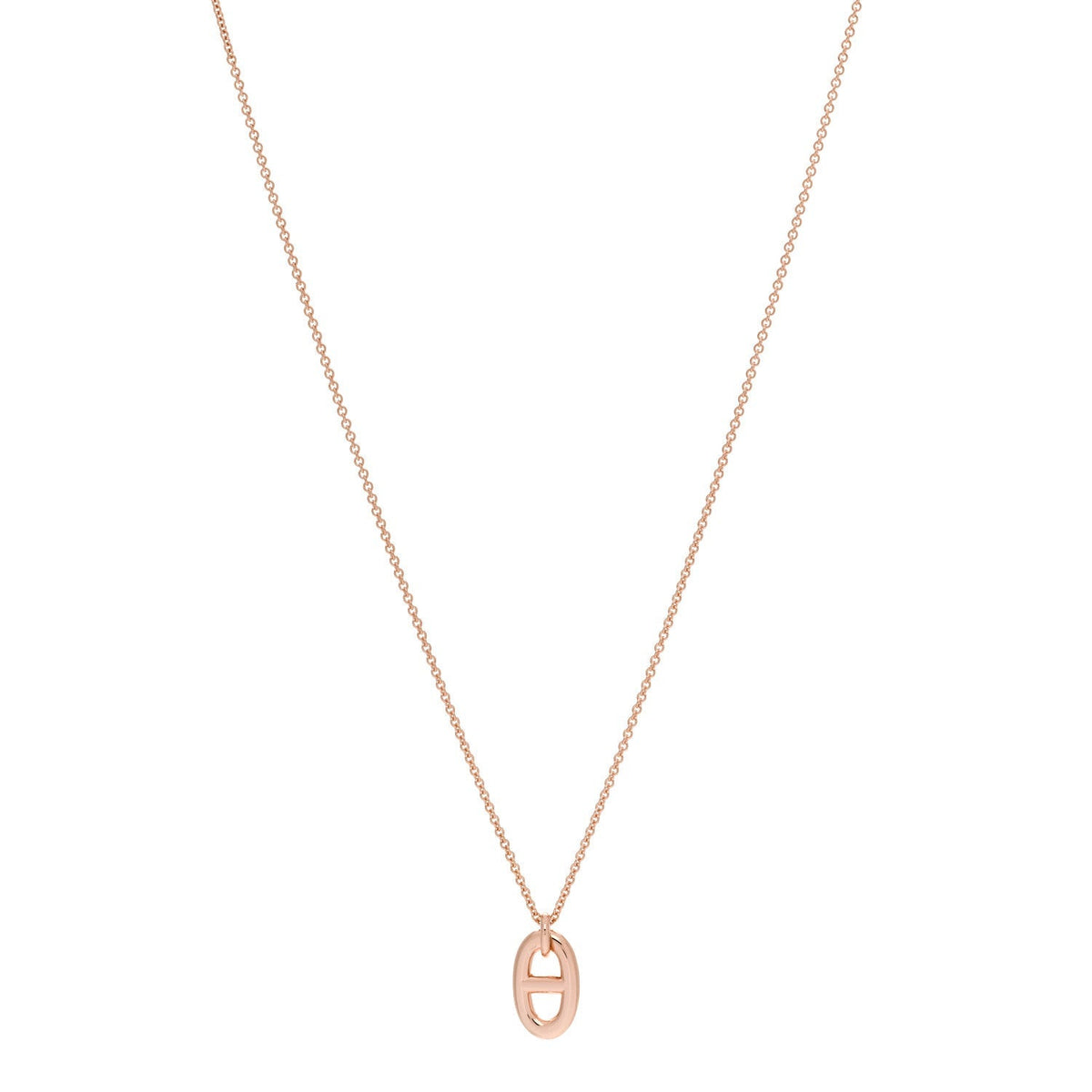 Hermes 18K Rose Gold PM Farandole Pendant Necklace