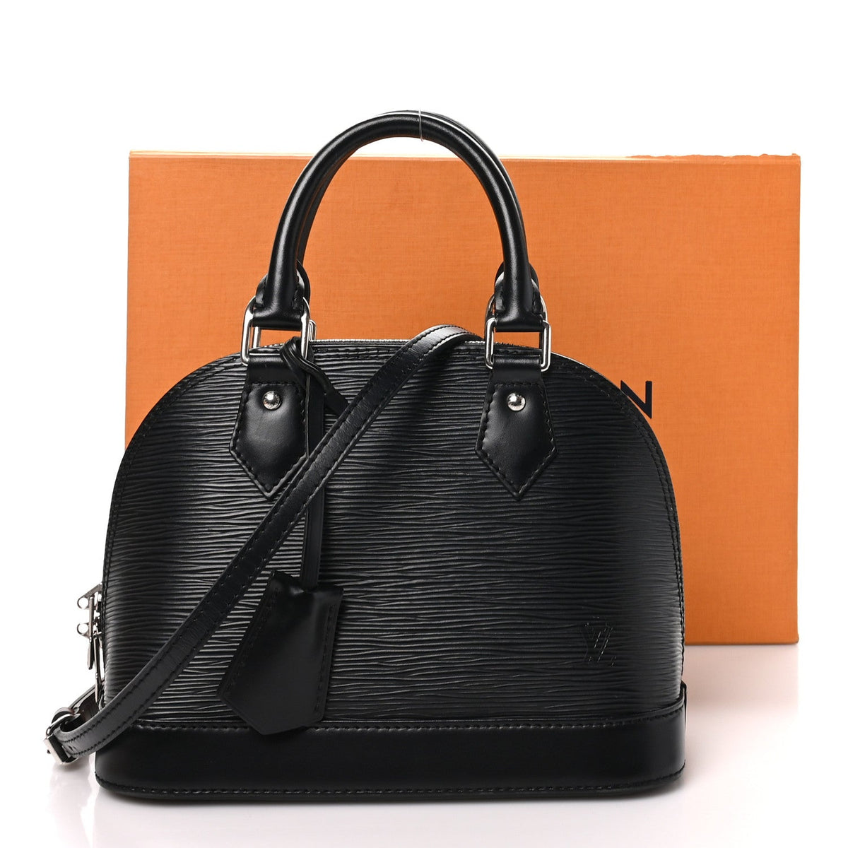 Louis Vuitton Epi Alma BB Black