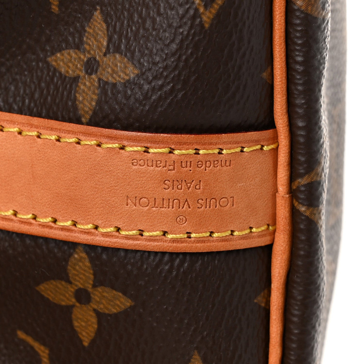 Louis Vuitton Monogram Speedy Bandouliere 25 Brown