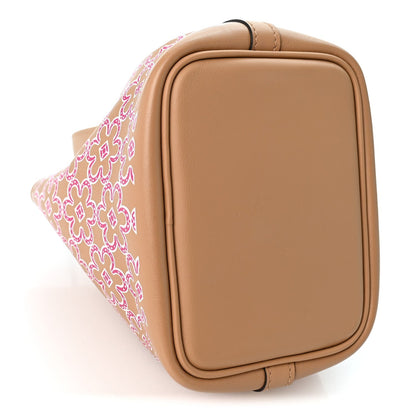 Hermes Swift Micro Lucky Daisy Picotin Lock Chai Rose White