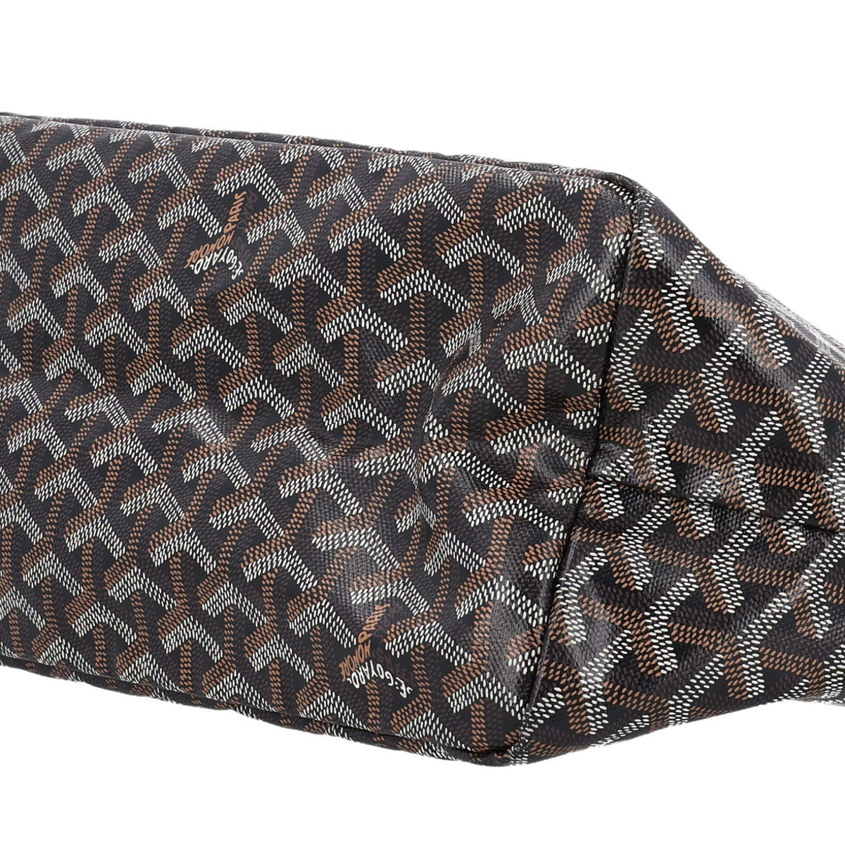 Goyard Goyardine Saint Louis PM Black Gold 1964418