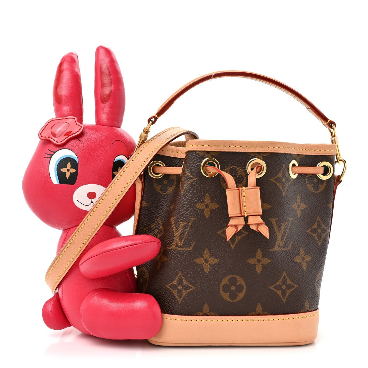 Louis Vuitton LV X Sun Yitian Monogram Rabbit Nano Noe