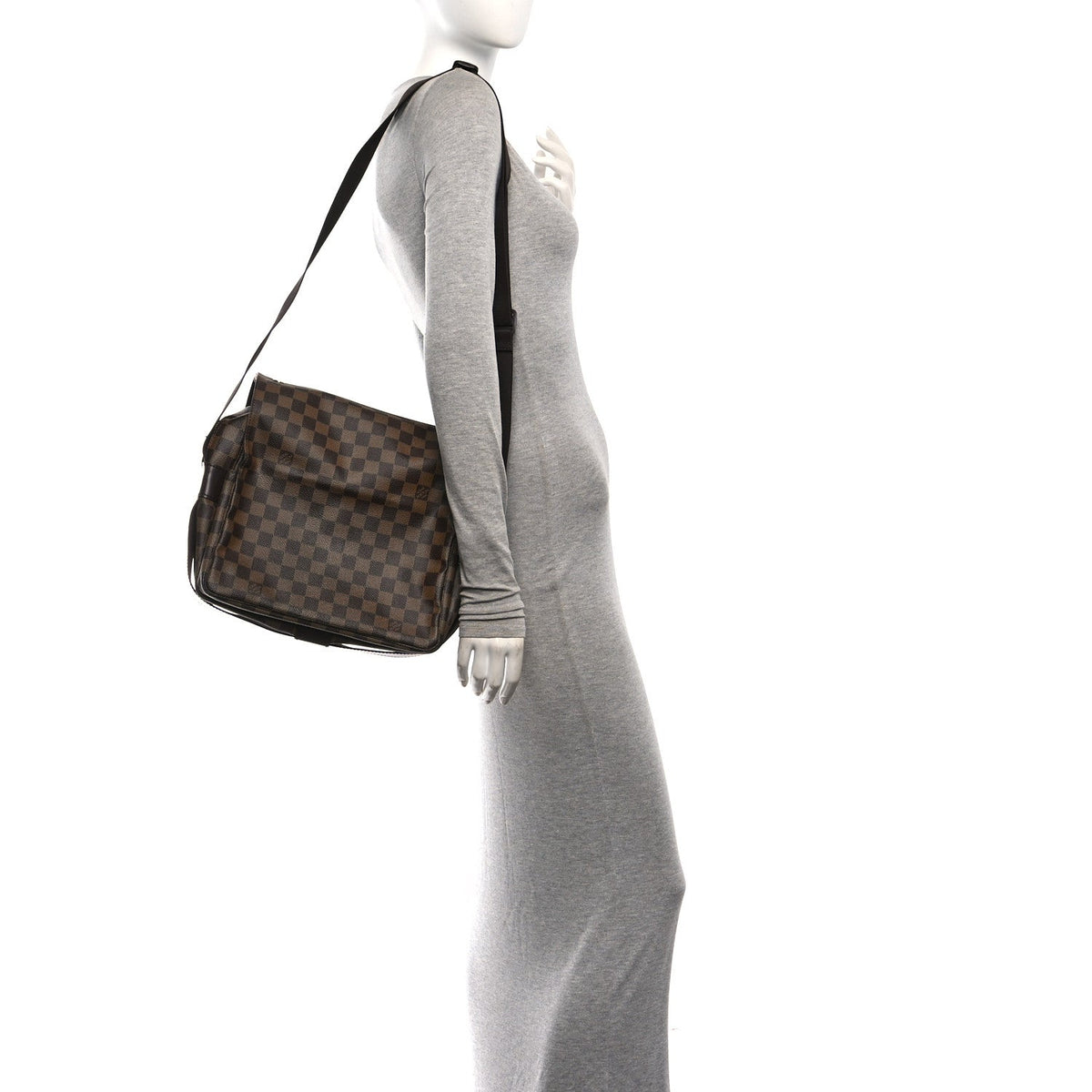 Louis Vuitton Damier Ebene Naviglio Brown