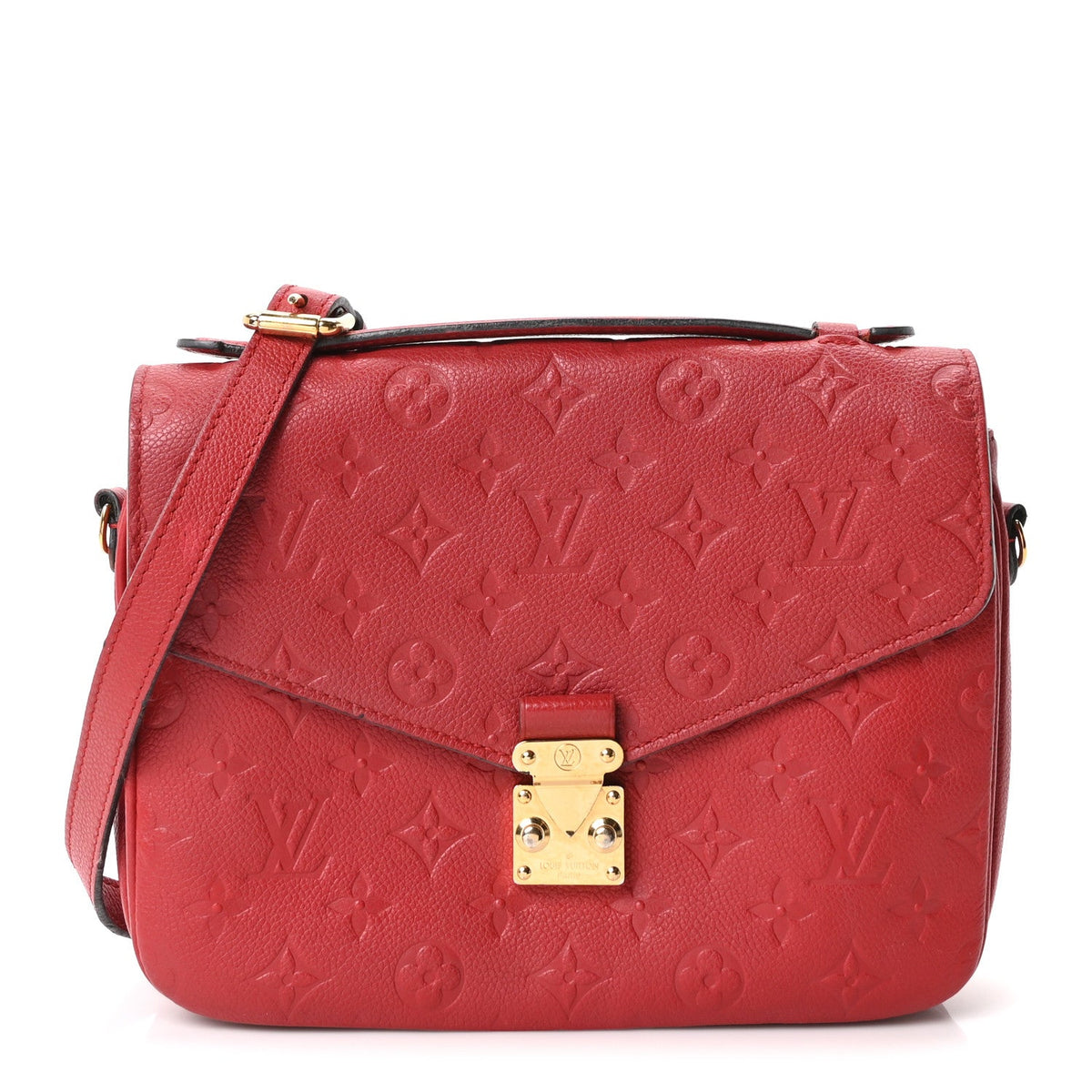 Louis Vuitton Empreinte Pochette Metis Bag Cherry