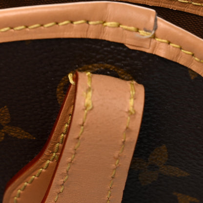 Louis Vuitton Monogram Fold Me Pouch Brown