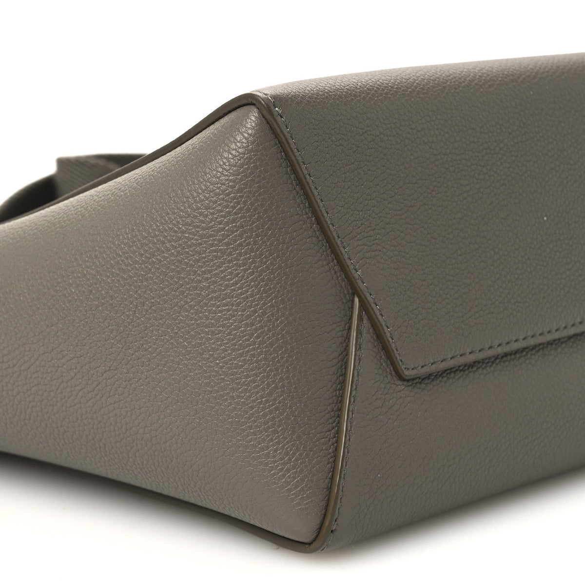 Celine Soft Grained Calfskin Small Sangle Bucket Bag Taupe