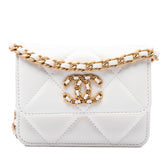 19 Wallet on Chain Quilted Lambskin
